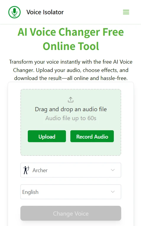 ai-voice-changer AI Voice Changer