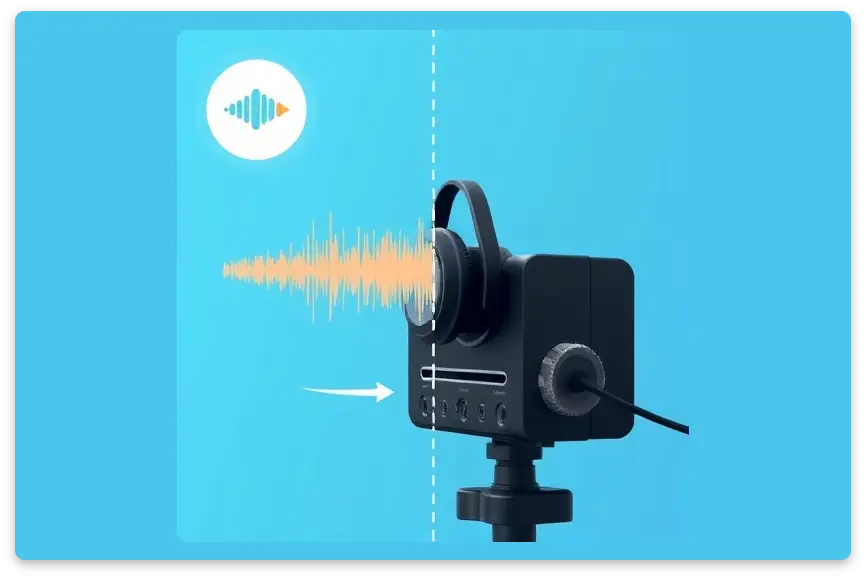 Extract audio intelligently from the video